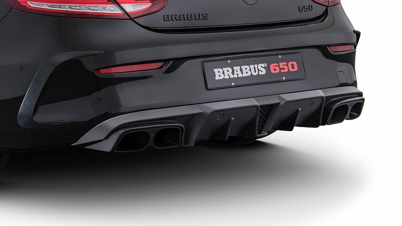 Photo of Brabus CARBON REAR DIFFUSER for the Mercedes Benz C63 AMG (C205) - Image 1